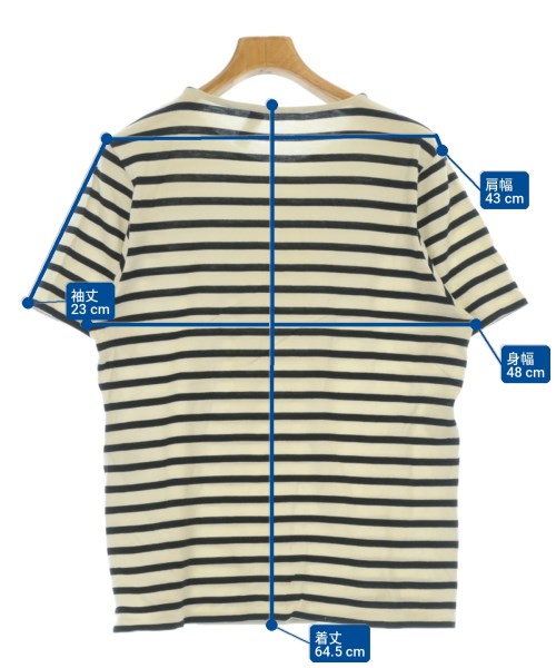 SAINT LAURENT PARIS（サンローランパリ）Tシャツ・カットソー 白 サイズ:M メンズ/2200726053078