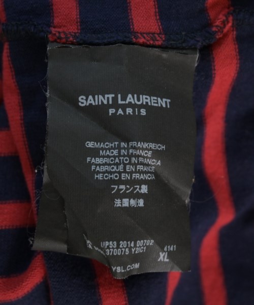 SAINT LAURENT PARIS（サンローランパリ）Tシャツ・カットソー 紺 サイズ:XL メンズ/2200726053085