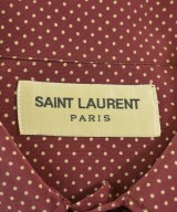 SAINT LAURENT PARIS（サンローランパリ）カジュアルシャツ 赤 サイズ:36(XS位) メンズ/2200726385063