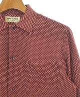 SAINT LAURENT PARIS（サンローランパリ）カジュアルシャツ 赤 サイズ:36(XS位) メンズ/2200726385063