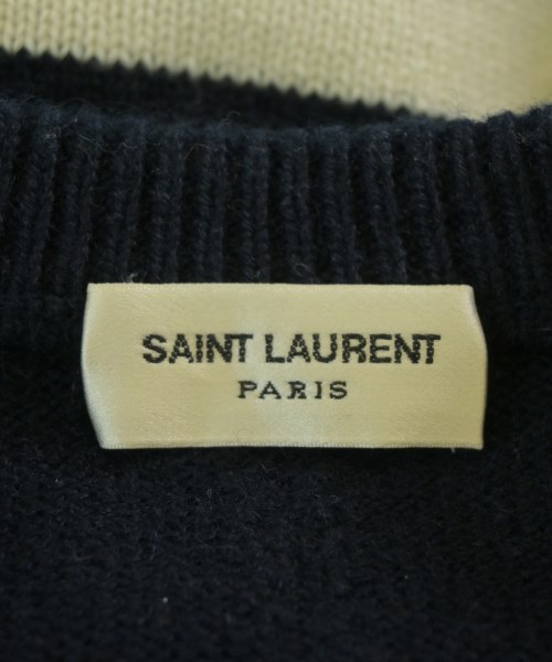 SAINT LAURENT PARIS（サンローランパリ）ニット・セーター 紺 サイズ:S メンズ/2200726412110