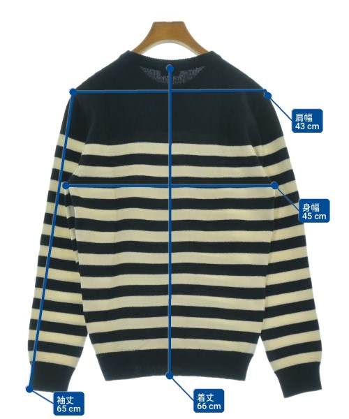 SAINT LAURENT PARIS（サンローランパリ）ニット・セーター 紺 サイズ:S メンズ/2200726412110