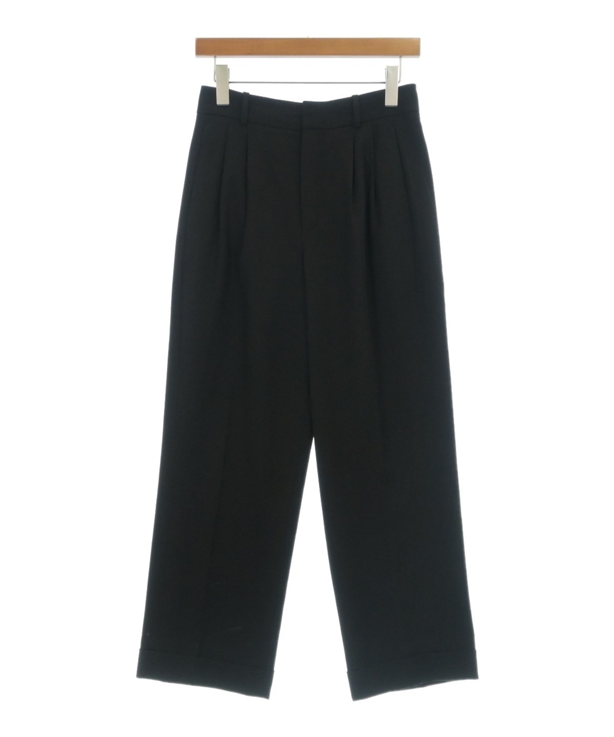 SAINT LAURENT PARIS（サンローランパリ）スラックス 黒 サイズ:36(XS