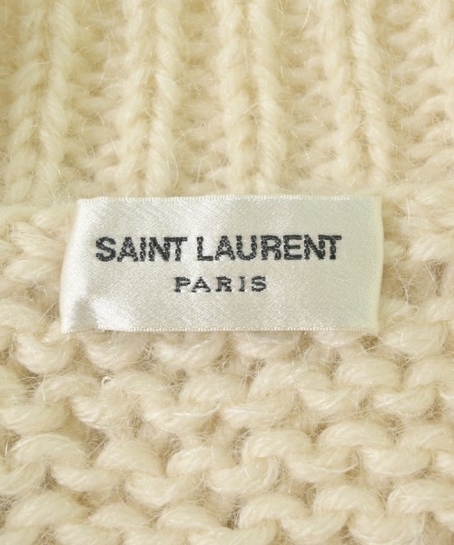 SAINT LAURENT PARIS（サンローランパリ）ニット・セーター 白 サイズ:XS メンズ/2200727223050