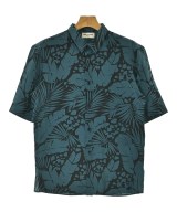 SAINT LAURENT PARIS（サンローランパリ）カジュアルシャツ 青 サイズ:37(XS位) メンズ/2200727223173