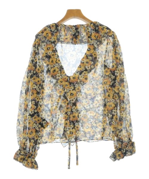 SAINT LAURENT PARIS（サンローランパリ）ブラウス ベージュ サイズ:34(XS位) レディース/2200702598777