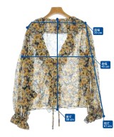 SAINT LAURENT PARIS（サンローランパリ）ブラウス ベージュ サイズ:34(XS位) レディース/2200702598777