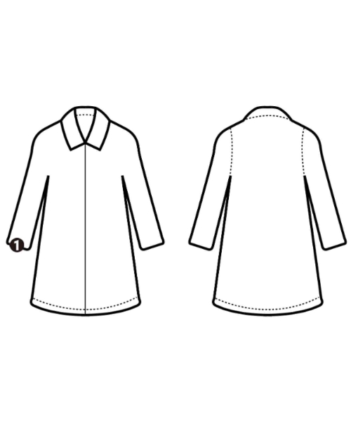 SAINT LAURENT PARIS（サンローランパリ）ステンカラーコート 黒 サイズ:36(XS位) レディース/2200727671011