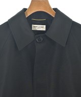 SAINT LAURENT PARIS（サンローランパリ）ステンカラーコート 黒 サイズ:36(XS位) レディース/2200727671011