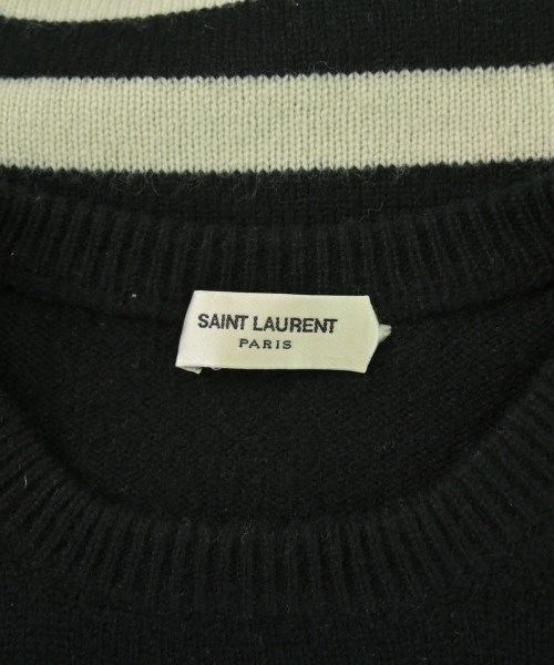 SAINT LAURENT PARIS（サンローランパリ）ニット・セーター 黒 サイズ:XS メンズ/2200672827075