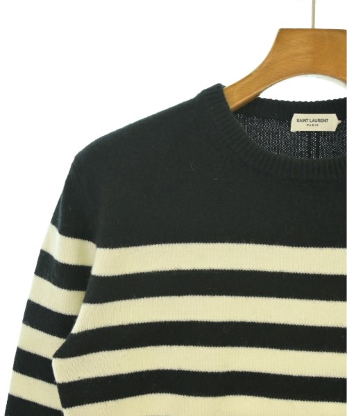 SAINT LAURENT PARIS（サンローランパリ）ニット・セーター 黒 サイズ:XS メンズ/2200672827075