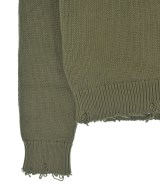 SAINT LAURENT PARIS（サンローランパリ）ニット・セーター カーキ サイズ:XS レディース/2200681022034