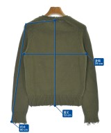 SAINT LAURENT PARIS（サンローランパリ）ニット・セーター カーキ サイズ:XS レディース/2200681022034