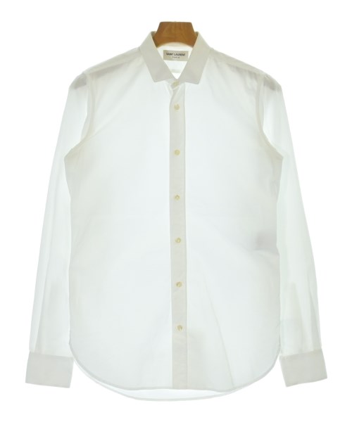 SAINT LAURENT PARIS(サンローランパリ)ドレスシャツ 白 サイズ:36(XS位)/2200684004013
