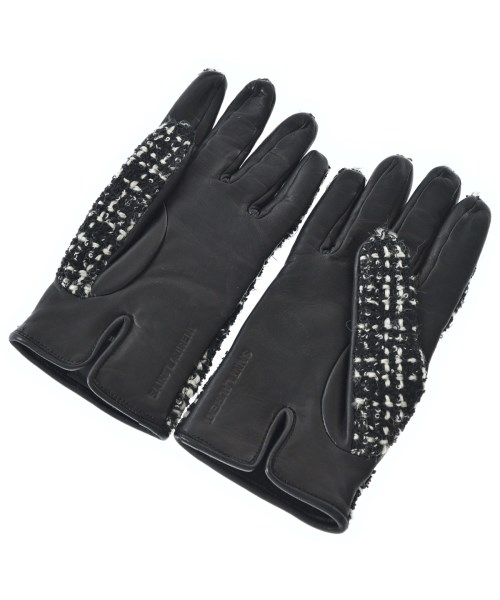SAINT LAURENT PARIS（サンローランパリ）手袋 黒 サイズ:- レディース/2200684581163