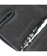 SAINT LAURENT PARIS（サンローランパリ）手袋 黒 サイズ:- レディース/2200684581163