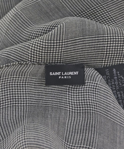 SAINT LAURENT PARIS（サンローランパリ）ストール グレー サイズ:- メンズ/2200684613024