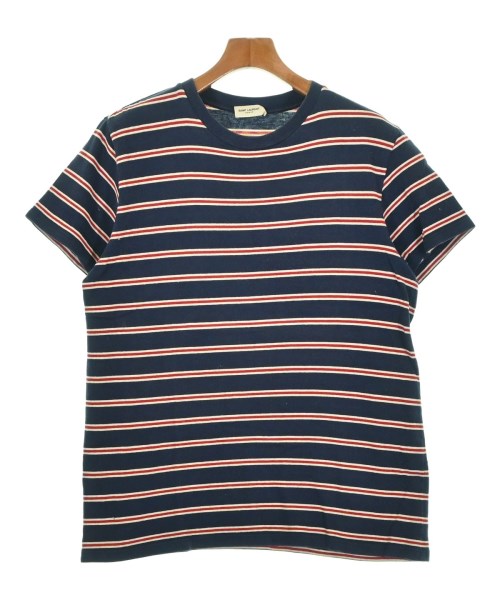 SAINT LAURENT PARIS(サンローランパリ)Tシャツ・カットソー 紺 サイズ:M/2200685264089