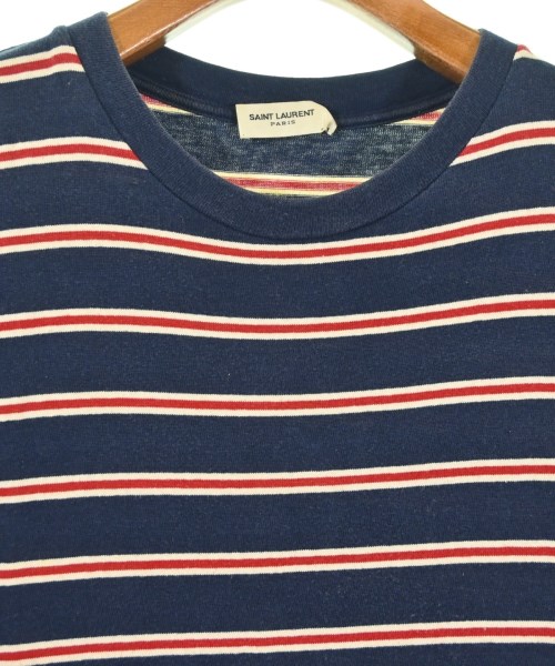 SAINT LAURENT PARIS（サンローランパリ）Tシャツ・カットソー 紺 サイズ:M メンズ/2200685264089