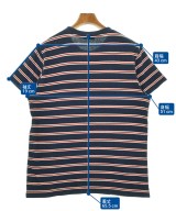 SAINT LAURENT PARIS（サンローランパリ）Tシャツ・カットソー 紺 サイズ:M メンズ/2200685264089