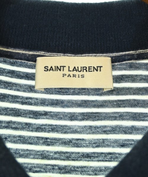 SAINT LAURENT PARIS（サンローランパリ）ポロシャツ 紺 サイズ:M メンズ/2200685264201