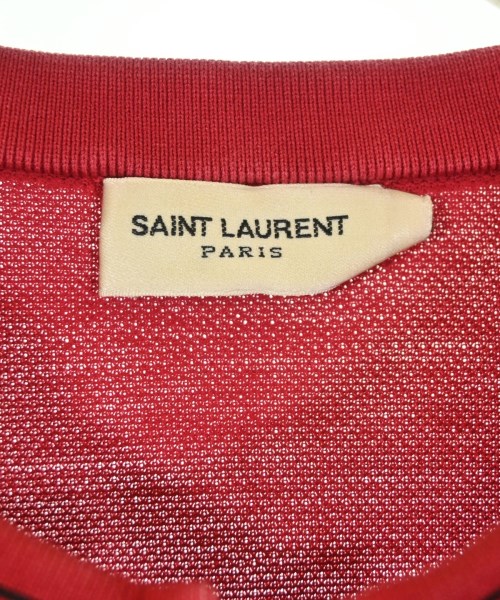 SAINT LAURENT PARIS（サンローランパリ）ポロシャツ 赤 サイズ:L メンズ/2200685264218
