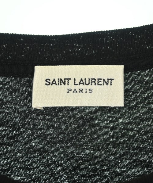 SAINT LAURENT PARIS（サンローランパリ）Tシャツ・カットソー 黒 サイズ:M メンズ/2200685493052