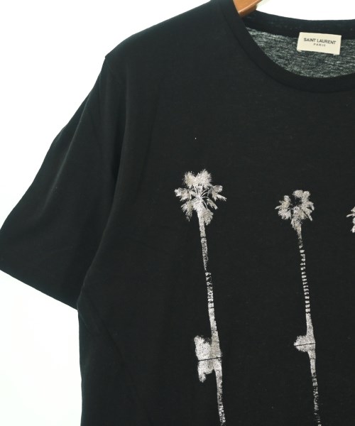 SAINT LAURENT PARIS（サンローランパリ）Tシャツ・カットソー 黒 サイズ:M メンズ/2200685493052