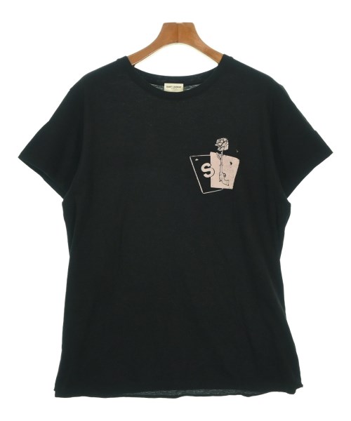 SAINT LAURENT PARIS(サンローランパリ)Tシャツ・カットソー 黒 サイズ:L/2200685493069