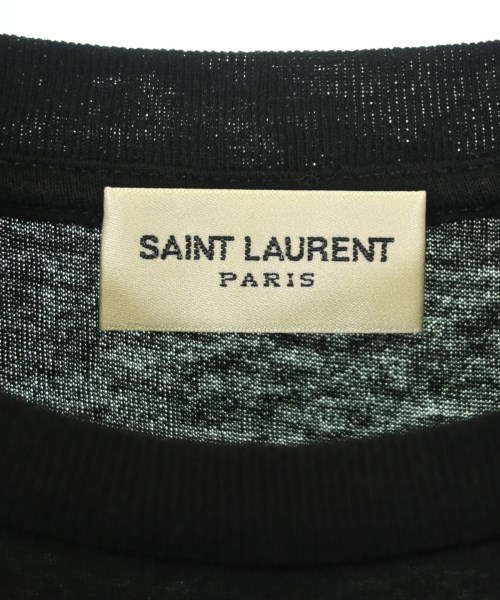 SAINT LAURENT PARIS（サンローランパリ）Tシャツ・カットソー 黒 サイズ:L メンズ/2200685493069