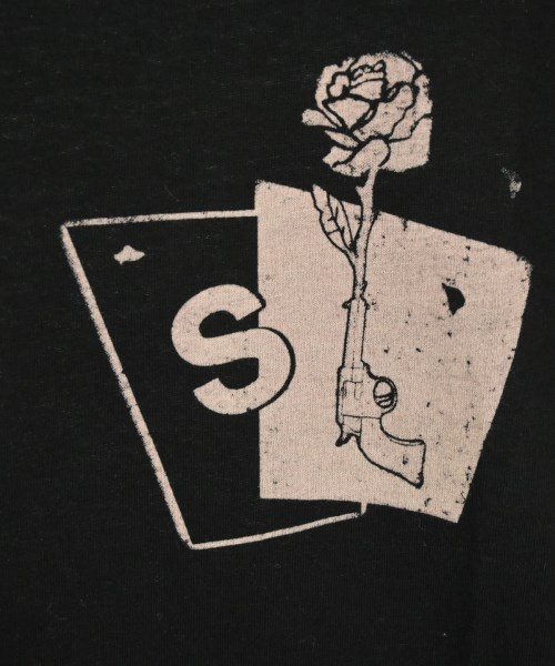 SAINT LAURENT PARIS（サンローランパリ）Tシャツ・カットソー 黒 サイズ:L メンズ/2200685493069