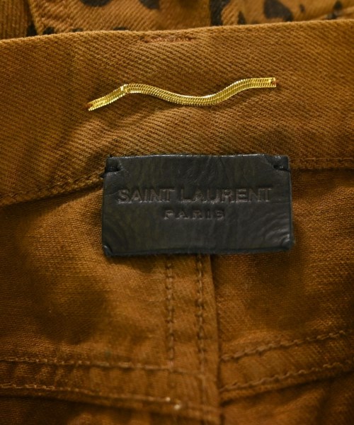 SAINT LAURENT PARIS（サンローランパリ）デニムパンツ 茶 サイズ:26(M位) レディース/2200685739013