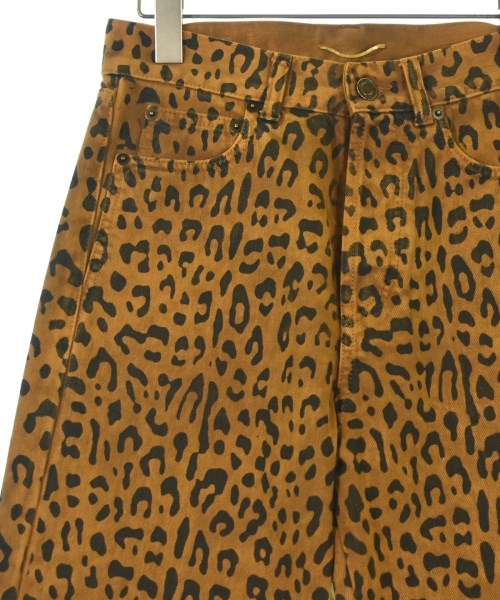 SAINT LAURENT PARIS（サンローランパリ）デニムパンツ 茶 サイズ:26(M位) レディース/2200685739013