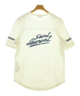 SAINT LAURENT PARIS（サンローランパリ）Tシャツ・カットソー 白 サイズ:XS メンズ/2200686248057