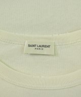 SAINT LAURENT PARIS（サンローランパリ）Tシャツ・カットソー 白 サイズ:XS メンズ/2200686248057