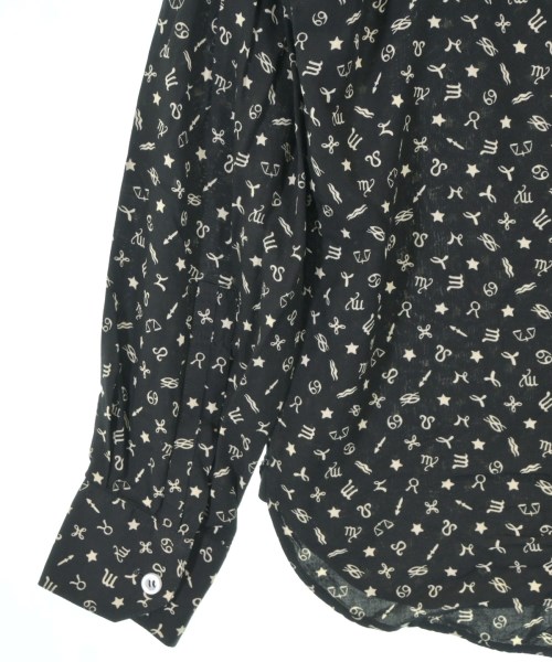 SAINT LAURENT PARIS（サンローランパリ）カジュアルシャツ 黒 サイズ:38(S位) メンズ/2200686916024