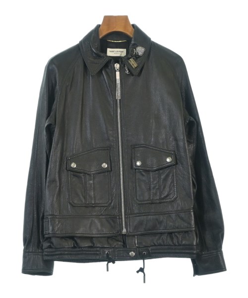 SAINT LAURENT PARIS(サンローランパリ)ライダース 黒 サイズ:34(XS位)/2200688776015