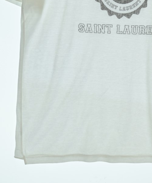 SAINT LAURENT PARIS（サンローランパリ）Tシャツ・カットソー 白 サイズ:XS メンズ/2200689507038