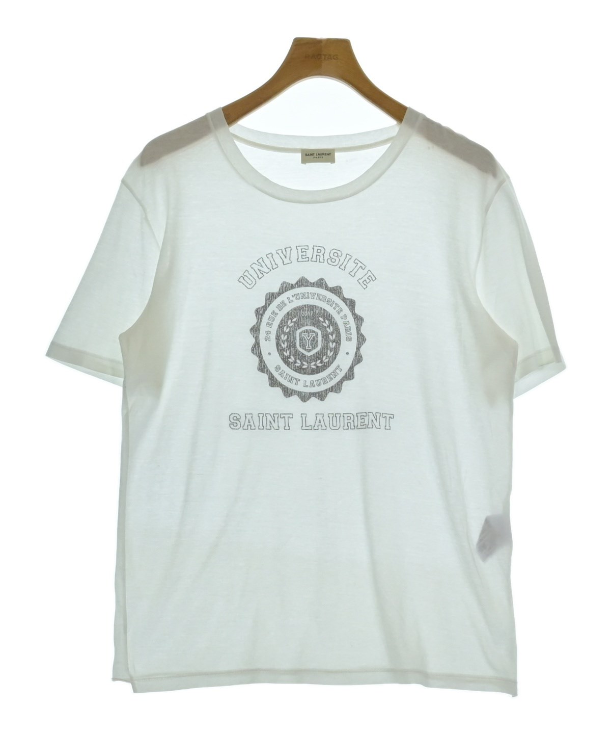 SAINT LAURENT PARIS（サンローランパリ）Tシャツ・カットソー 白