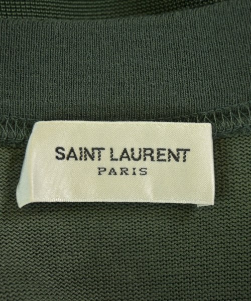 SAINT LAURENT PARIS（サンローランパリ）Tシャツ・カットソー 緑 サイズ:M メンズ/2200689453052