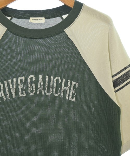 SAINT LAURENT PARIS（サンローランパリ）Tシャツ・カットソー 緑 サイズ:M メンズ/2200689453052