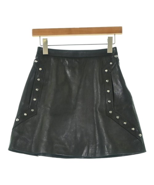 SAINT LAURENT PARIS(サンローランパリ)ミニスカート 黒 サイズ:38(S位)/2200688506131