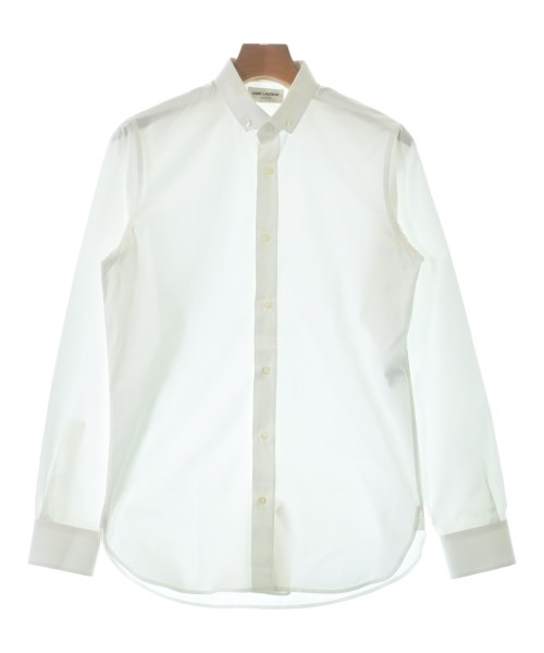 SAINT LAURENT PARIS(サンローランパリ)ドレスシャツ 白 サイズ:37(XS位)/2200690751048