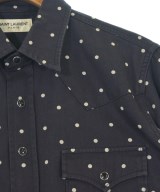 SAINT LAURENT PARIS（サンローランパリ）カジュアルシャツ 紺 サイズ:S メンズ/2200690825077