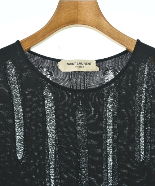SAINT LAURENT PARIS（サンローランパリ）ワンピース 黒 サイズ:S レディース/2200684503011
