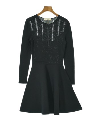 SAINT LAURENT PARIS サンローランパリ　ゼブラ柄ワンピース SAINT LAURENT PARIS（サンローランパリ）ワンピース 黒 サイズ:S
