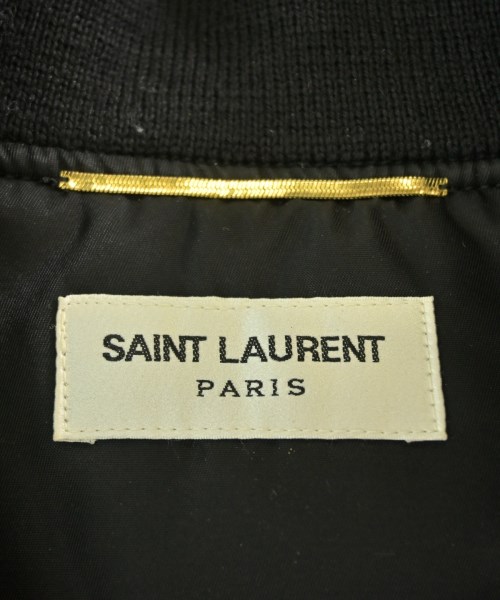 SAINT LAURENT PARIS（サンローランパリ）ミリタリーブルゾン 黒 サイズ:34(XXS位) レディース/2200690978186