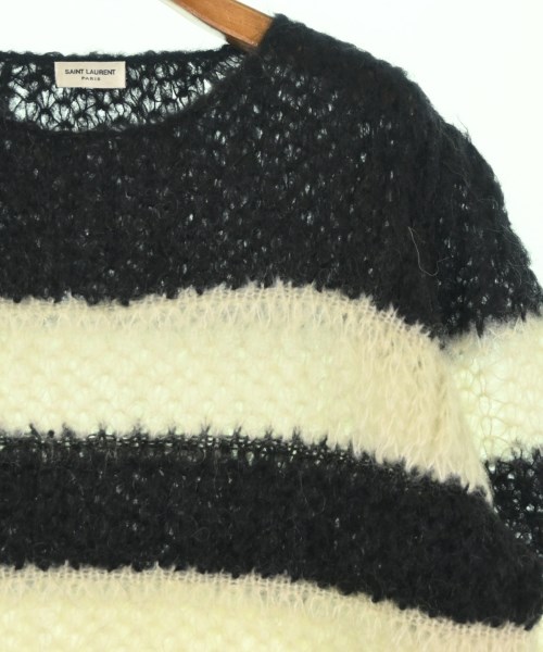 SAINT LAURENT PARIS（サンローランパリ）ニット・セーター 黒 サイズ:S メンズ/2200689124549