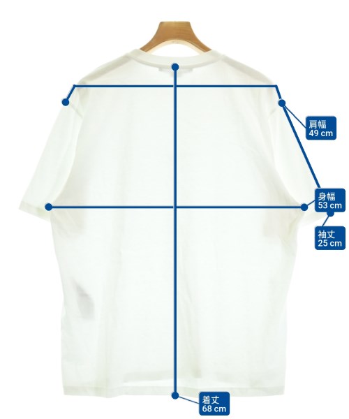 STELLA McCARTNEY（ステラマッカートニー）Tシャツ・カットソー 白 サイズ:44(S位) メンズ/2200691464152