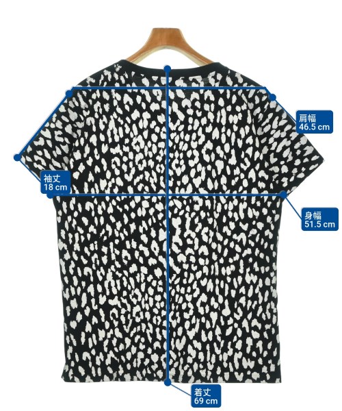 SAINT LAURENT PARIS（サンローランパリ）Tシャツ・カットソー 黒 サイズ:XXL メンズ/2200691728100